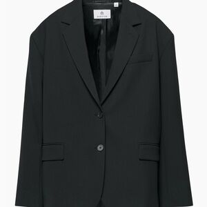 Aritzia Babaton Vogue Oversized Black Blazer (L)